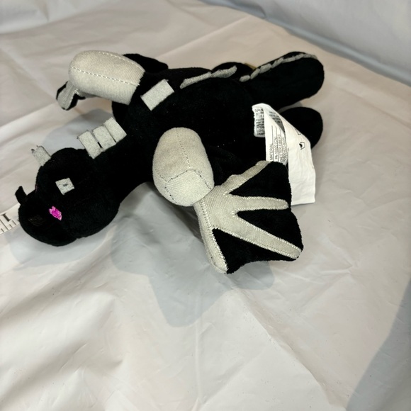 Mojang Jinx Minecraft Black ENDER DRAGON Plush Stuffed Animal Toy 11 inches - Picture 2 of 6